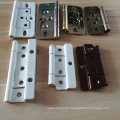 China best price pvc shutter parts accessories three leaf hinge for window shutters